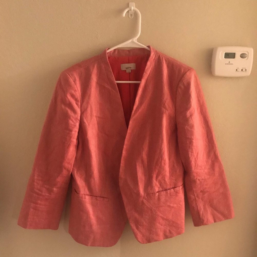 LOFT Light Pink Blazer Size 10